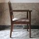 Art Deco chair with armrests
