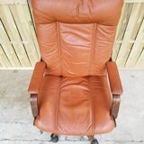 Fauteuil vintage scandinave co.fe.mo - italie 1970
