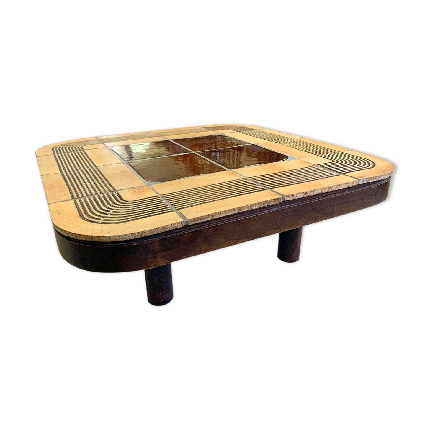 Coffee Table model Mambo around 1975, Roger Capron