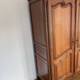 Louis XV style wardrobe in solid cherry wood