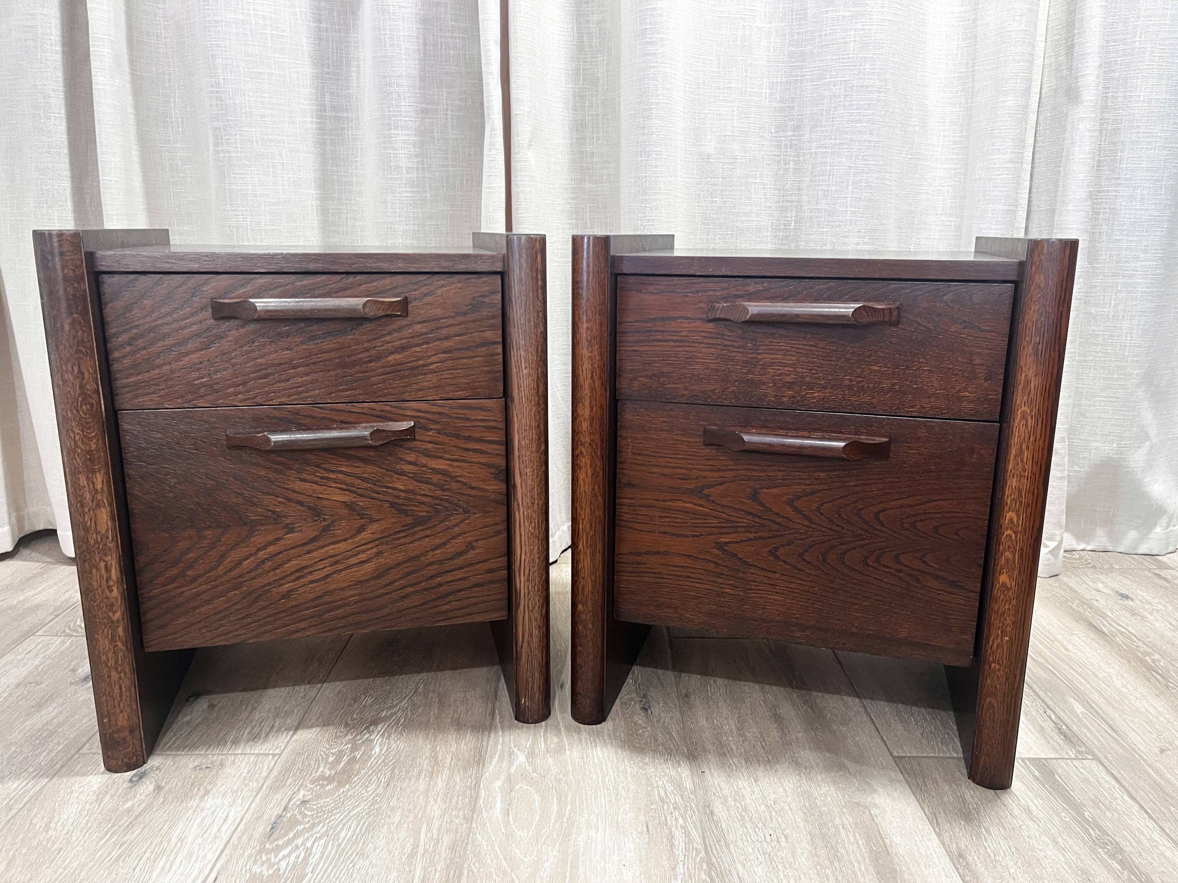 Pair of bedside tables from the 80s