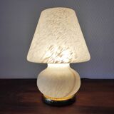 Vintage Murano glass mushroom lamp