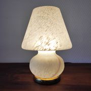 Lampe champignon vintage en verre de Murano