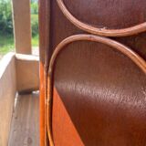 Commode osier et rotin