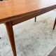 Table en teck avec rallonges