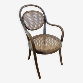 Armchair thonet child curve and rare canning