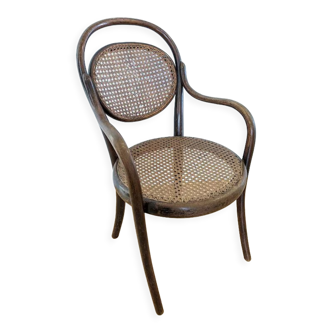 Armchair thonet child curve and rare canning