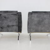 Paire de fauteuils design italien des années 1970