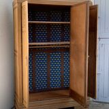 Parisian wardrobe raw wood 1920