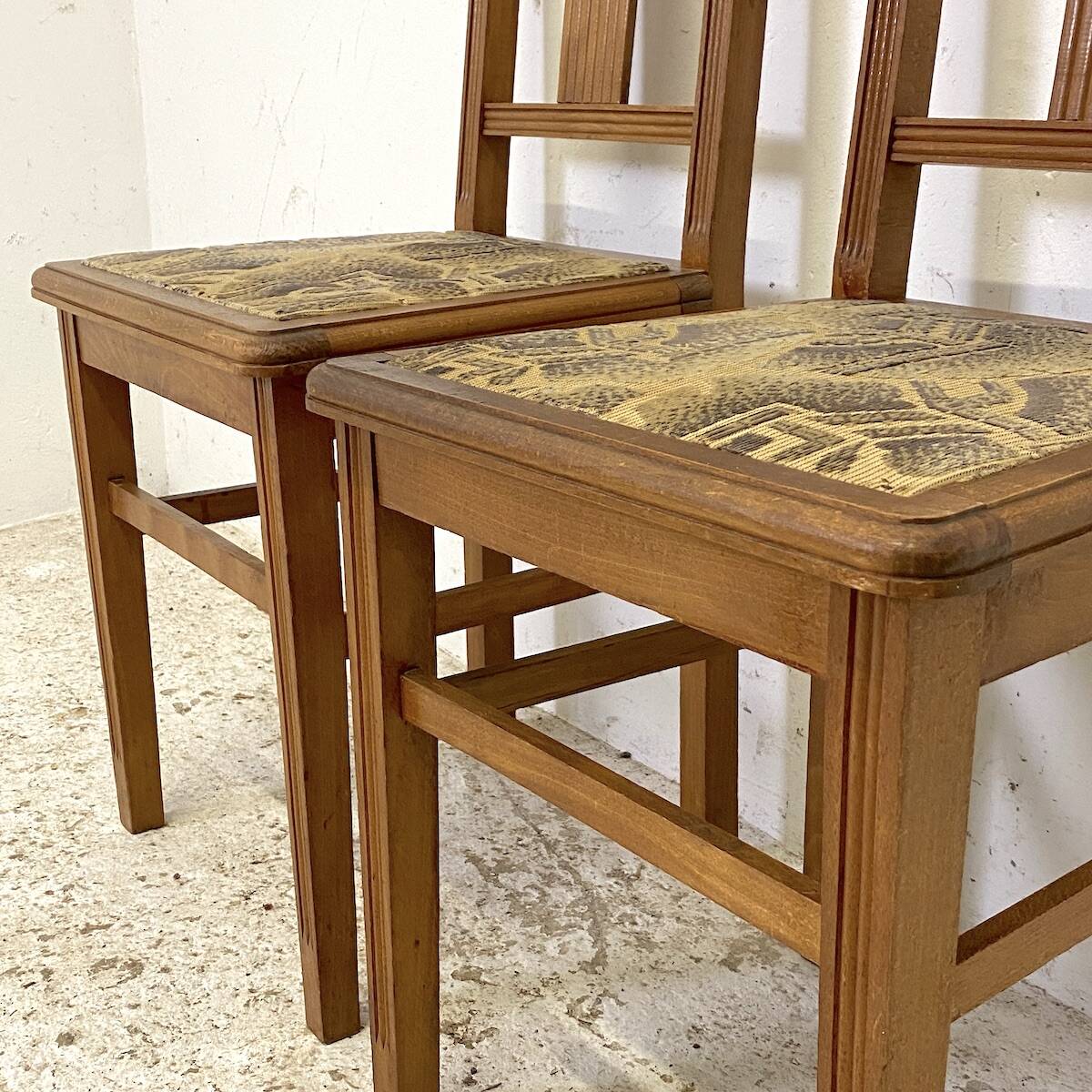 Paire de chaises vintage 1950's