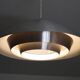 1970s Scandinavian metal pendant light