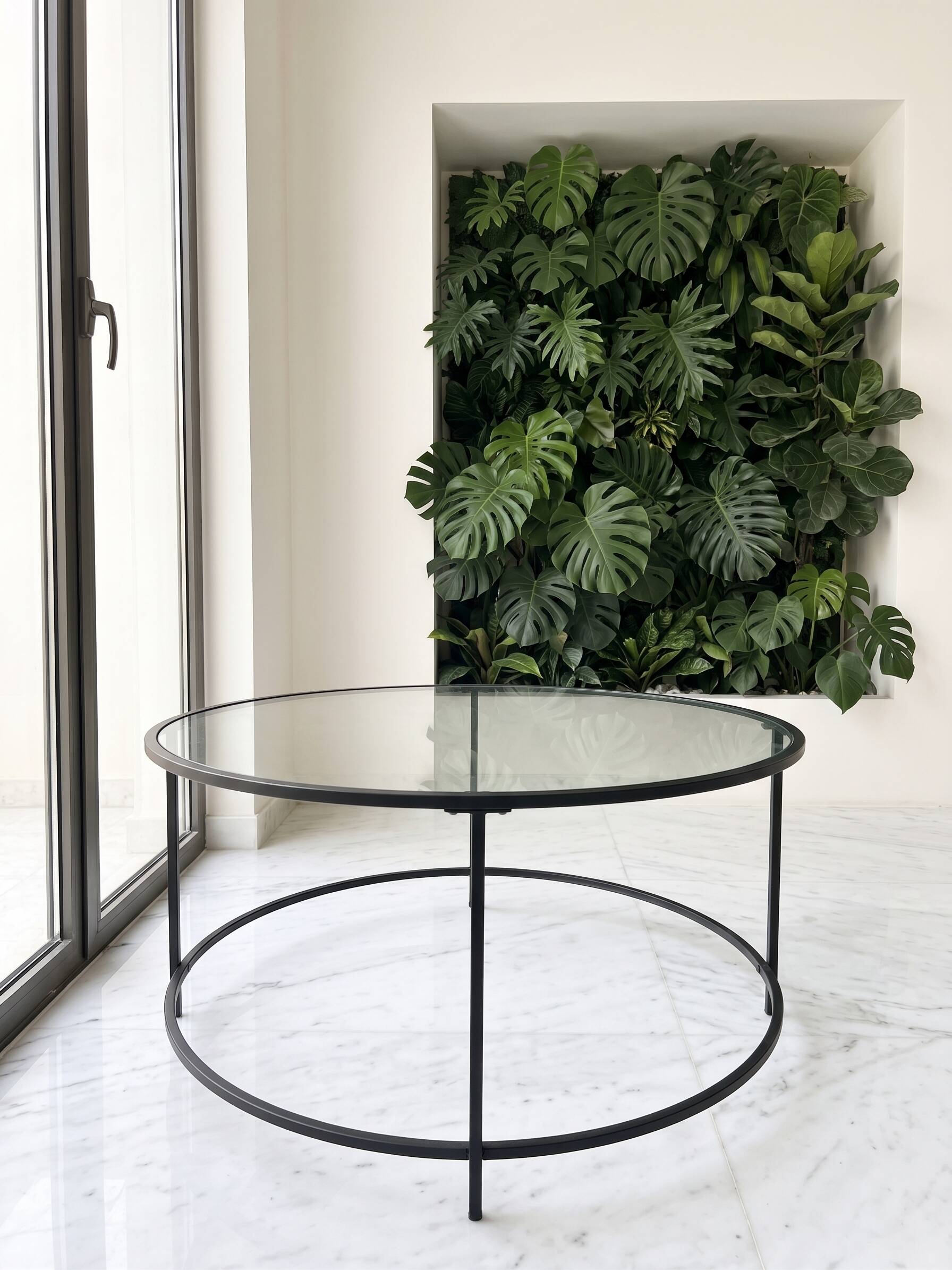 Table basse verre - intemporelle et moderne