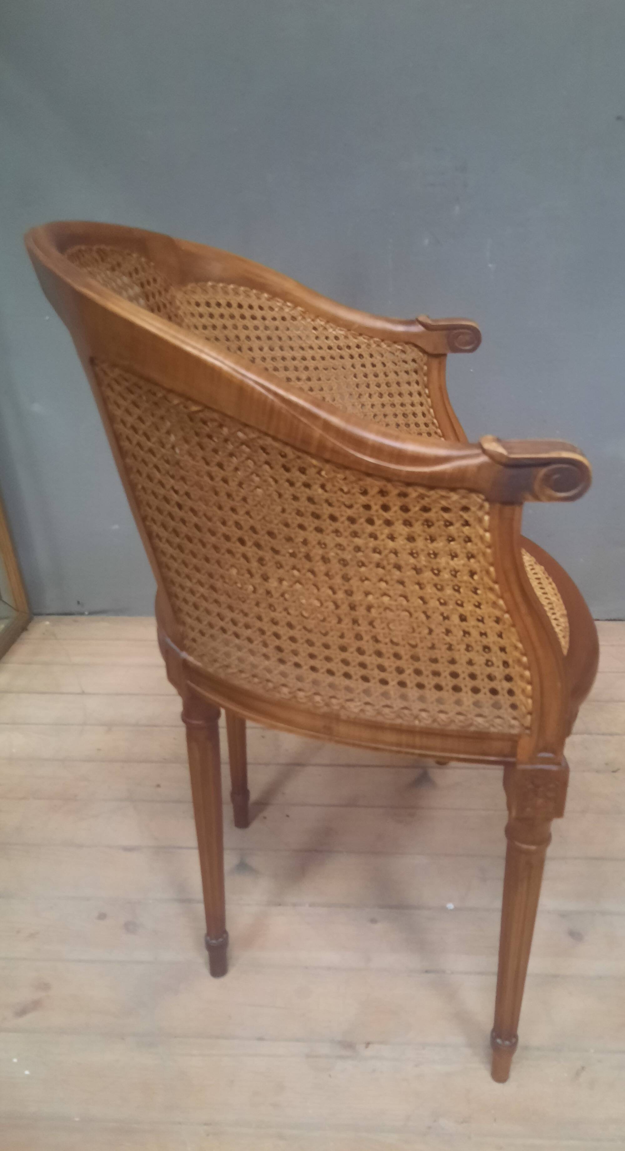 Louis XVI style office armchair