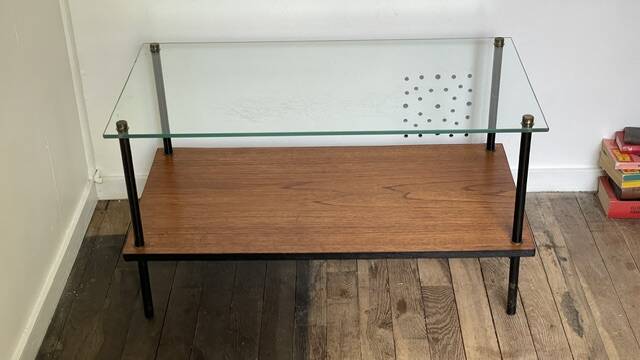 1960 Low Table with Double Tops