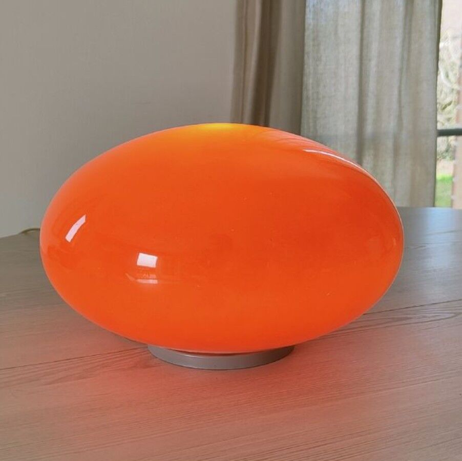 Ufo lamp ufo orange vintage 1980