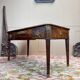 Bureau Plat Double Faces En Acajou De Style Louis XVI XIX Eme Siècle