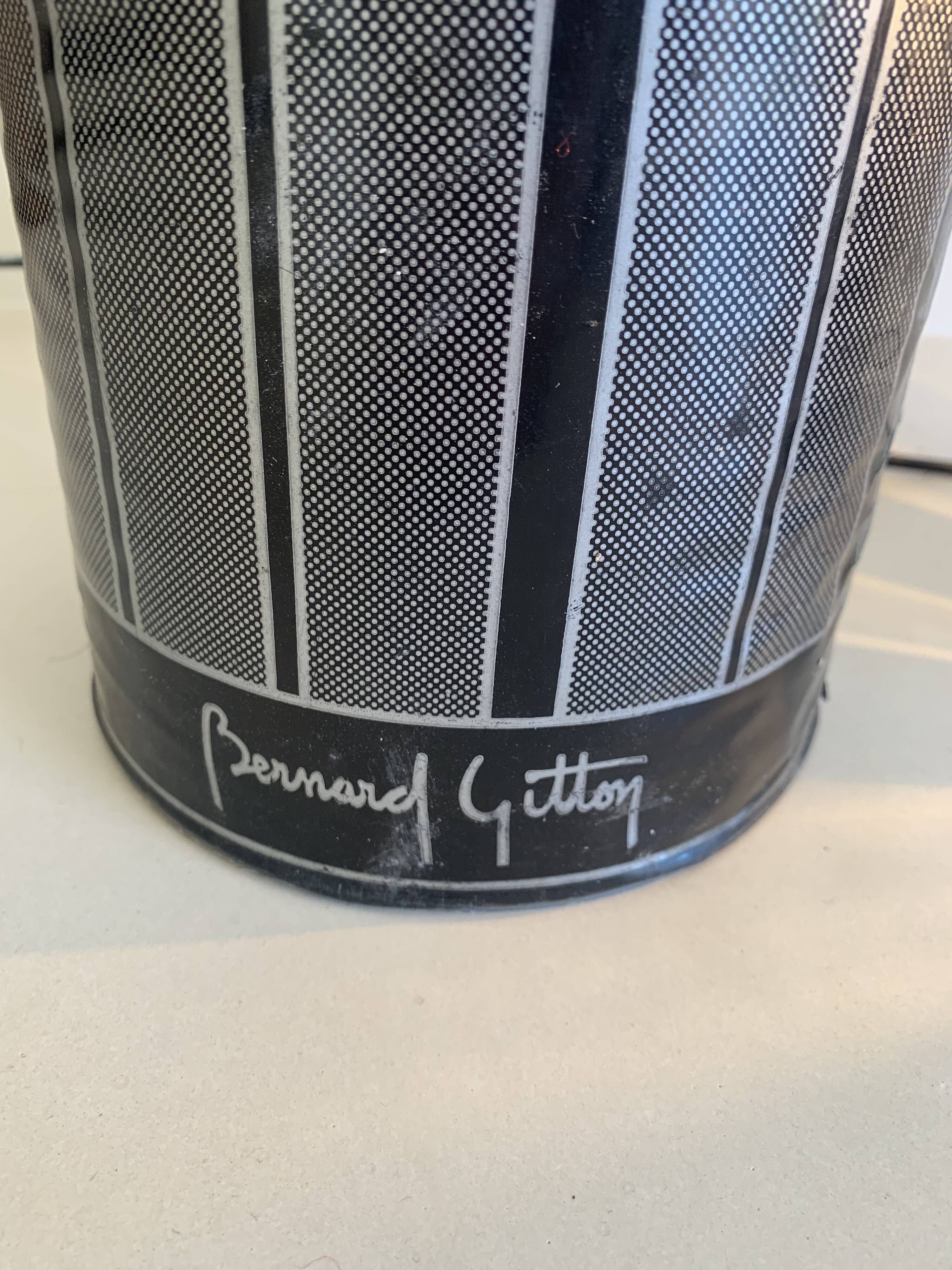 Vintage lamp 1980 "Flower" by Bernard Gitton - 44 cm