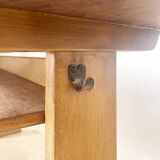 Casala grey desk – 1970s modernist design