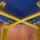 Paire de tabourets de bar vintage vers 1980