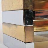 Low brass & chrome table