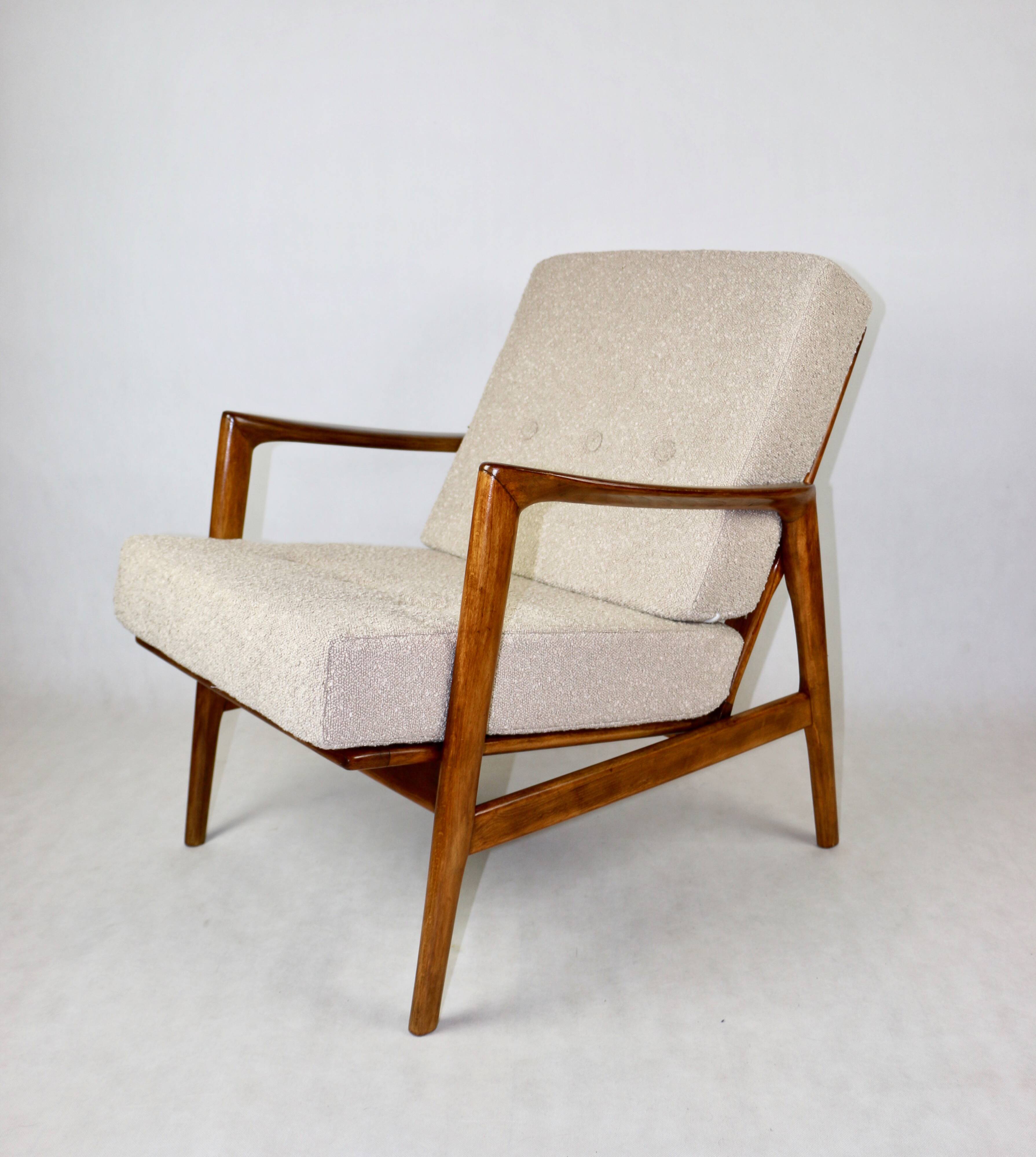 Polish Beige Stefan Armchair, 1970s