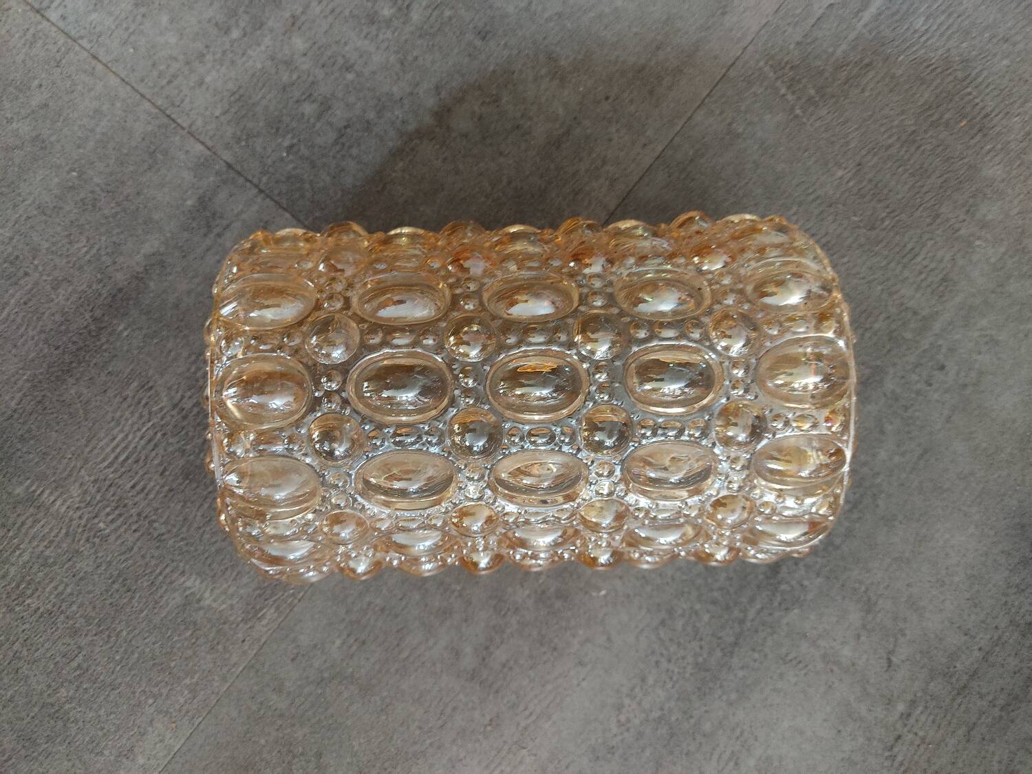 Limburg vintage amber wall light