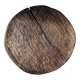 Carved oak plate