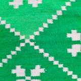 Double-sided carpet entirely handmade in wool