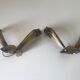 Pair of wall light vintage bronze swallows Annees 50