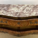 Louis XV style inlaid chest of drawers