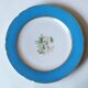 6 dessert plates in porcelain Old Paris 19th century