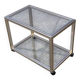 Small serving table on wheels Pierre Vandel 1970