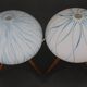 1960s pair of table lamps by uluv , czechoslovakia