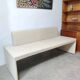 Walter Knoll leather bench seat