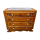 Commode art déco en chêne massif