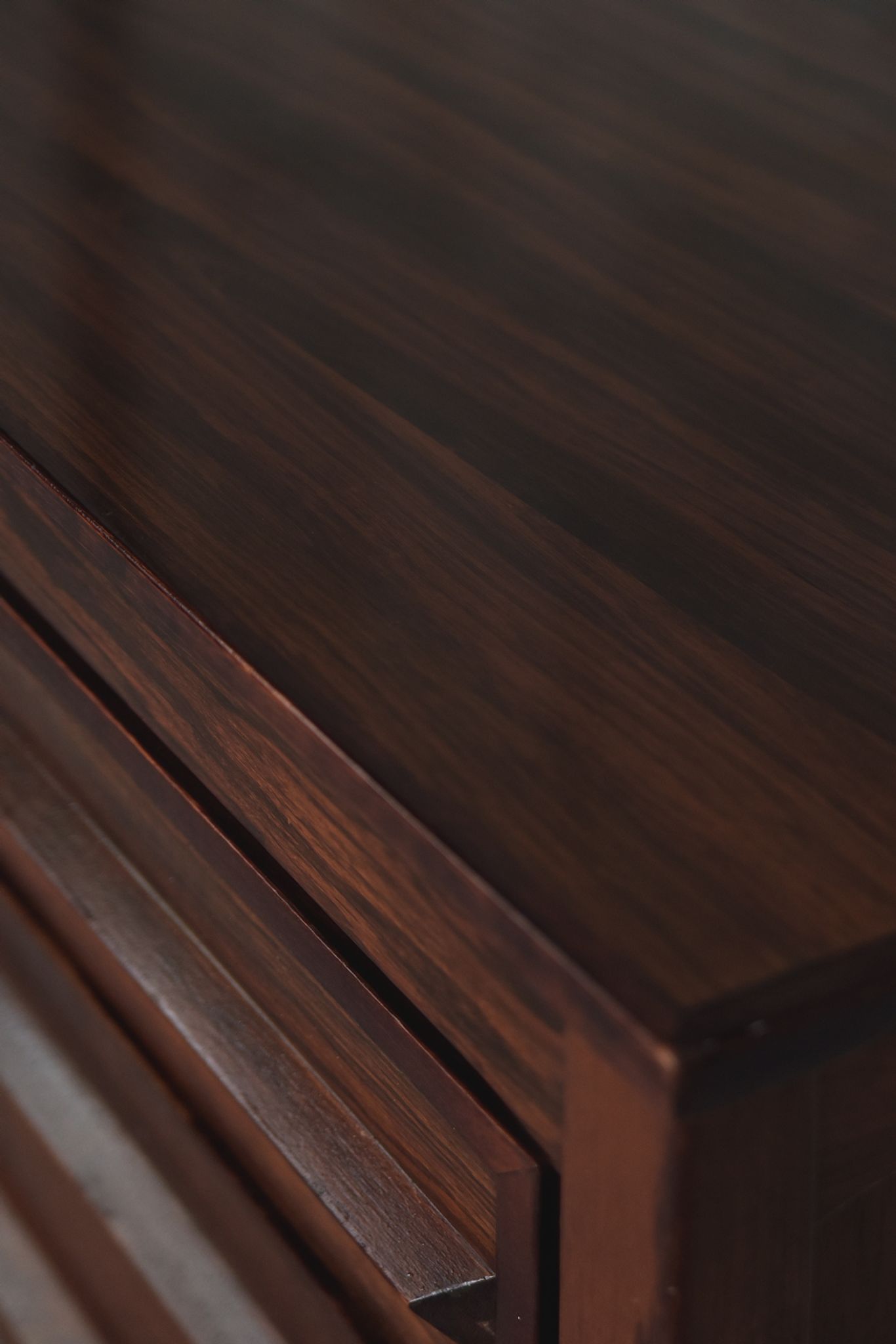 Executive rosewood Norwegian desk by Torbjørn Afdal for Haug Snekkeri AS Bruksbo, 1960s