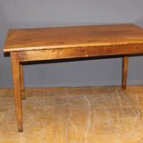 Elm bistro table late XIX