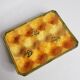 Ceramic egg display dish for 12 eggs