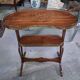 Art Nouveau two-tier tea table
