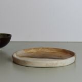Beige tidy or centerpiece