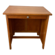 1950s vintage children's desk in light oak