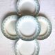 Set de 5 assiettes Terre de Fer Saint-Amand, modèle Réjane