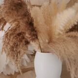 Long vase blanc