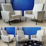 Set of armchairs airborne 1960