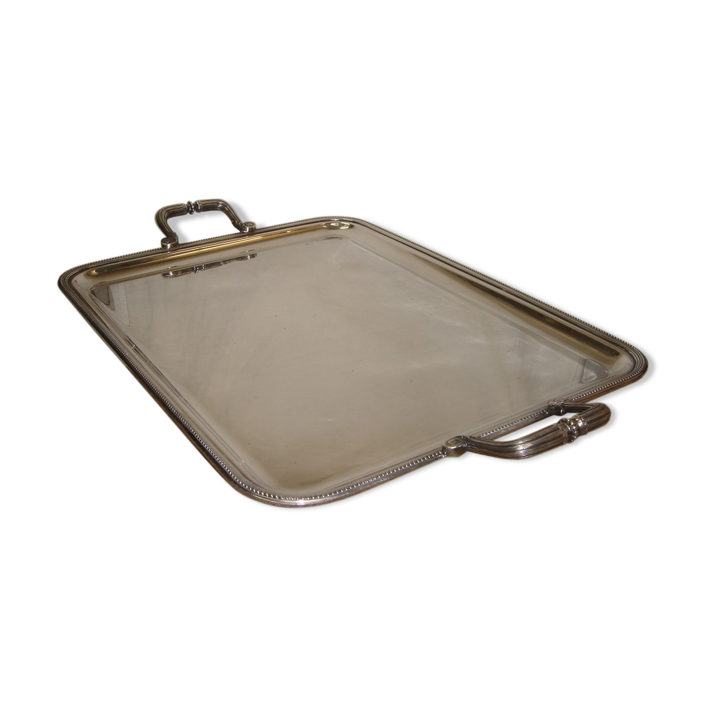 Christofle silver metal tray