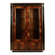 Vitrine en bois de séquoia par Willy Rizzo pour Mario Sabot