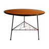 Vintage scoubidou tripod pedestal table 1950