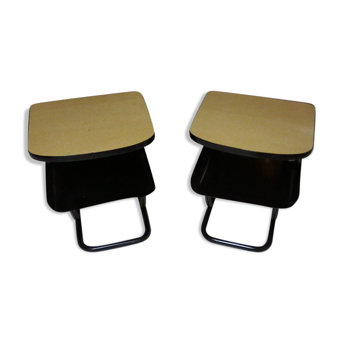 Pair of vintage bedside tables