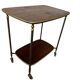 Vintage bar cart / cart / small rolling table