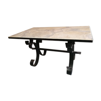 Table low top in stone